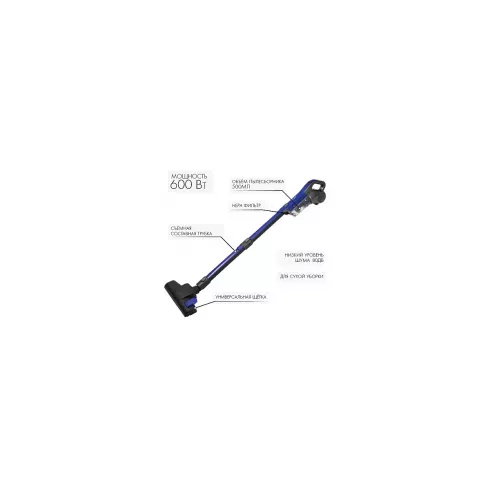 Вертикальный пылесос Endever SkyClean VC-287 (серый/голубой)