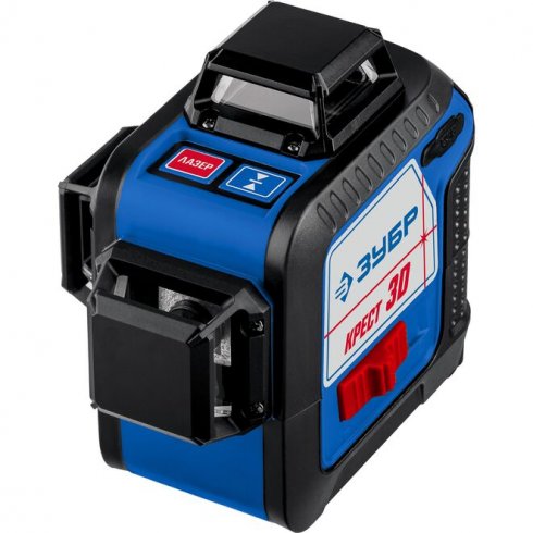 Нивелир лазерный Зубр Крест 3D 34908-2z01