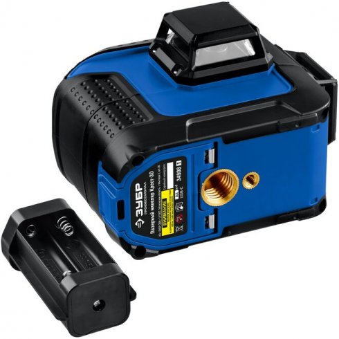 Нивелир лазерный Зубр Крест 3D 34908-2z01