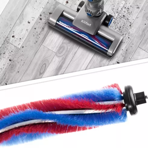 Вертикальный пылесос Kitfort KT-541-1 (синий)