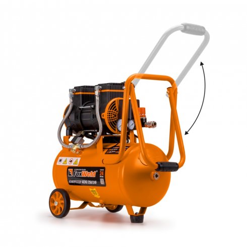 Компрессор безмасляный FoxWeld AERO 250/24F