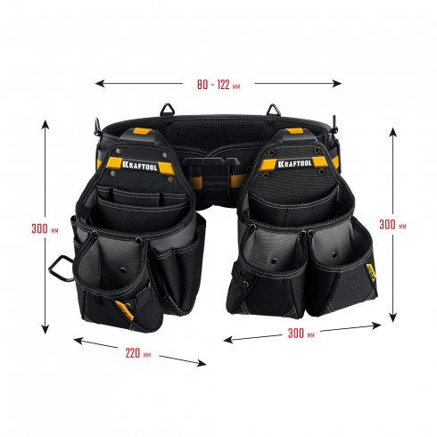 Пояс монтажника Kraftool KBS-3L