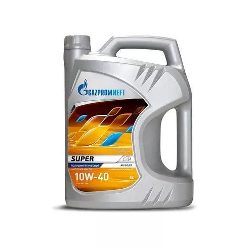 Масло моторное полусинтетическое Gazpromneft Super 10W-40 5л