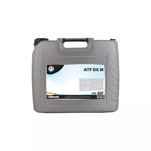 Трансмиссионное масло 77 Lubricants ATF DX III 20л (700350)