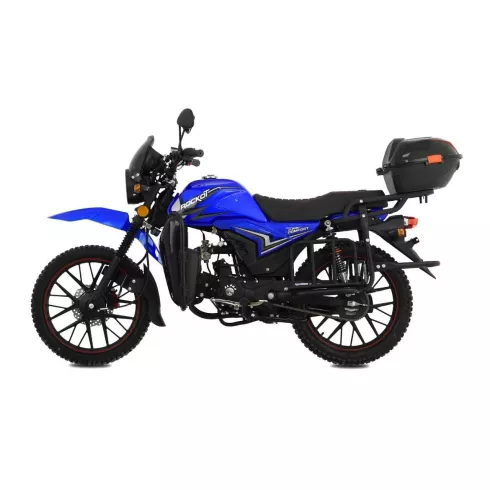 Мопед Rockot Alpha Comfort (белый/синий глянцевый)