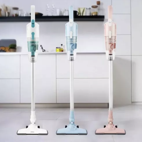 Вертикальный пылесос Kitfort KT-586-1 (белый)