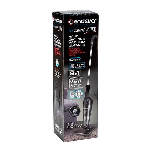 Вертикальный пылесос Endever SkyClean VC-284 (серый)