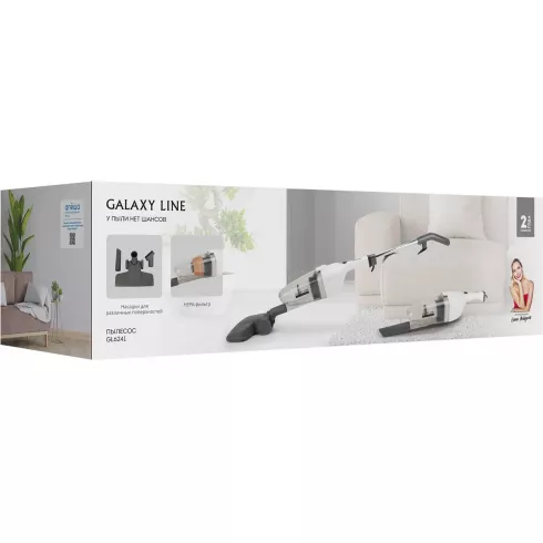 Вертикальный пылесос Galaxy Line GL 6241 (белый)