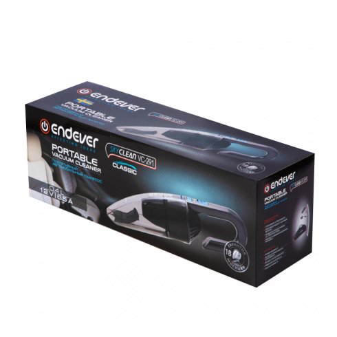 Портативный пылесос Endever Skyclean VC-291 (серый)