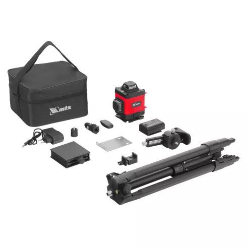Лазерный уровень MTX ML 360-4 Pro SET (350845)