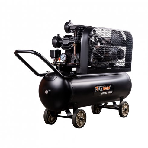 Компрессор масляный ременной FoxWeld AEROMAX 420/100