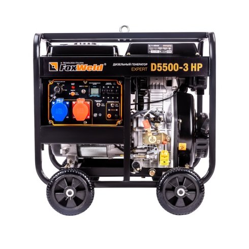 Дизельный генератор FoxWeld Expert D5500-3 HP