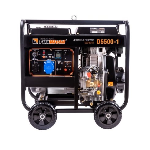 Дизельный генератор FoxWeld Expert D5500-1