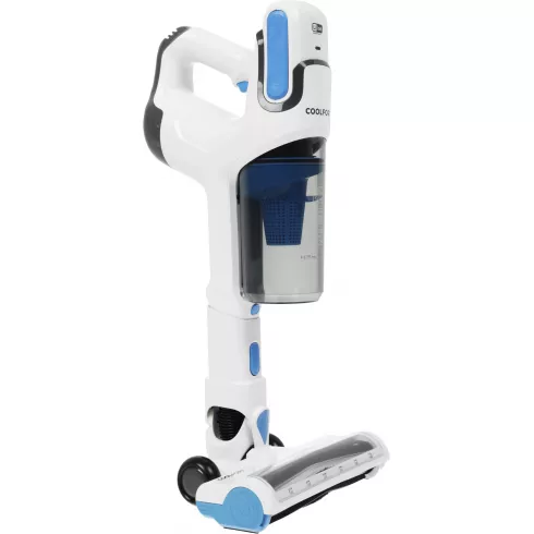 Вертикальный пылесос CoolFort CF-3006 (белый/голубой)