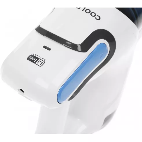 Вертикальный пылесос CoolFort CF-3006 (белый/голубой)