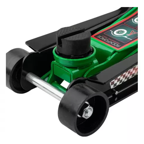 Домкрат подкатной гидравлический низкопрофильный с поворотной ручкой RockForce RF-T825010+1