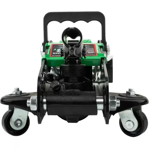 Домкрат подкатной гидравлический низкопрофильный с поворотной ручкой RockForce RF-T825010+1
