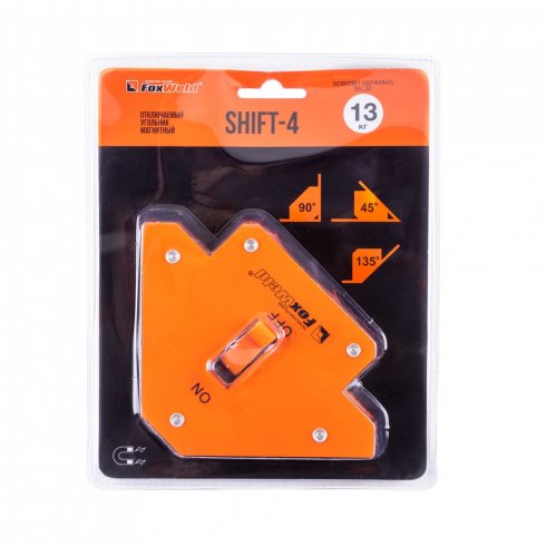 Угольник магнитный FoxWeld SHIFT-4 отключаемый