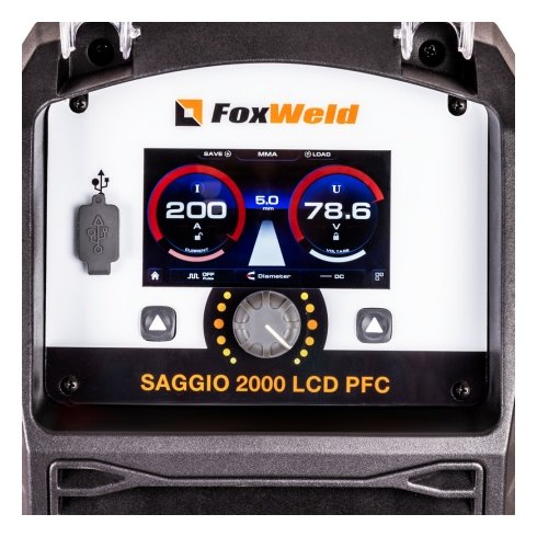 Сварочный полуавтомат FoxWeld SAGGIO 2000 LCD PFC