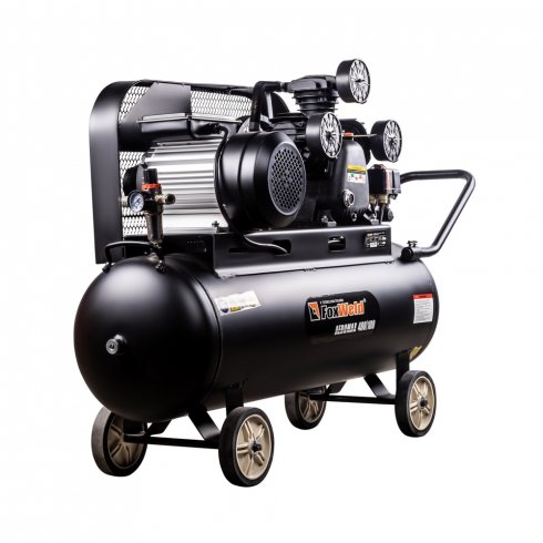 Компрессор масляный ременной FoxWeld AEROMAX 480/100
