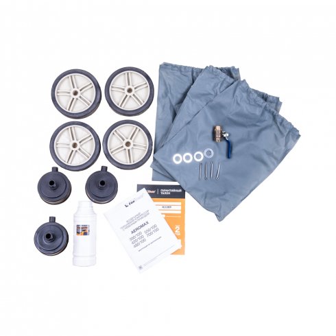 Компрессор масляный ременной FoxWeld AEROMAX 480/100