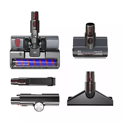 Вертикальный пылесос BQ VCA1000W (серый/красный)