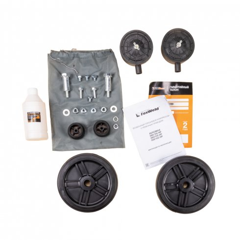 Компрессор масляный ременной FoxWeld AEROMAX 380/100 HP