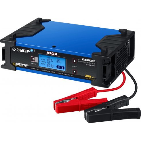Инверторное зарядно-предпусковое устройство Зубр И-ЗП-300 (59323)