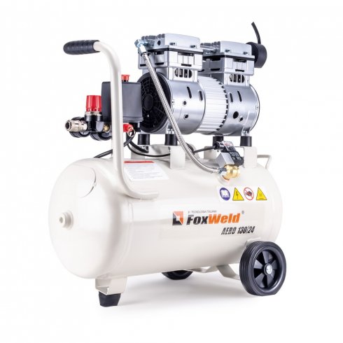 Компрессор безмасляный FoxWeld AERO 130/24