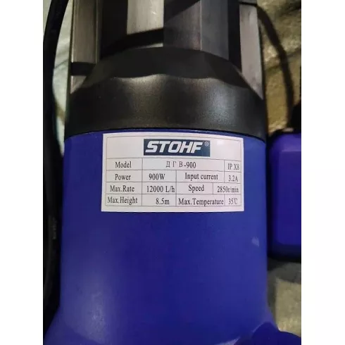 Насос дренажный Stohf ДГВ-900