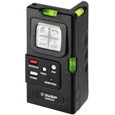 Уровень-уклономер электронный Зубр Инстпектор 34747