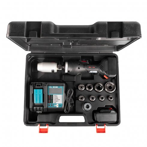 Пресс гидравлический аккумуляторный для пробивки отверстий КВТ ПГАПО-60А серия ПРОФИ