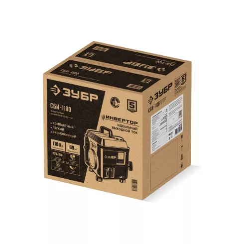 Генератор бензиновый Зубр СБИ-1100