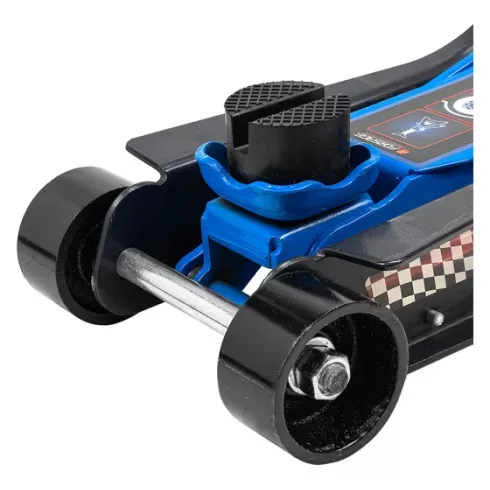 Домкрат подкатной гидравлический низкопрофильный с поворотной ручкой Forsage F-TR8204