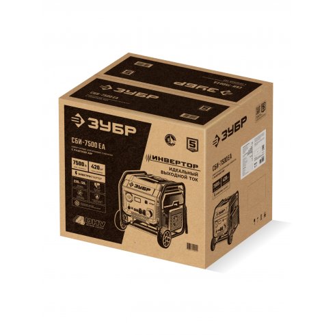 Генератор бензиновый Зубр СБИ-7500ЕА