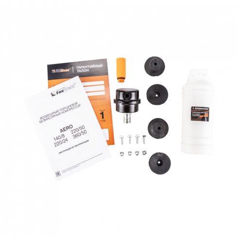 Компрессор масляный коаксиальный FoxWeld AERO 140/8