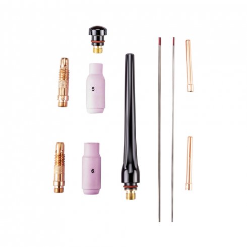 Горелка Foxweld SAGGIOTIG-26 FLEX 8М (35мм2), разъём 5-pin