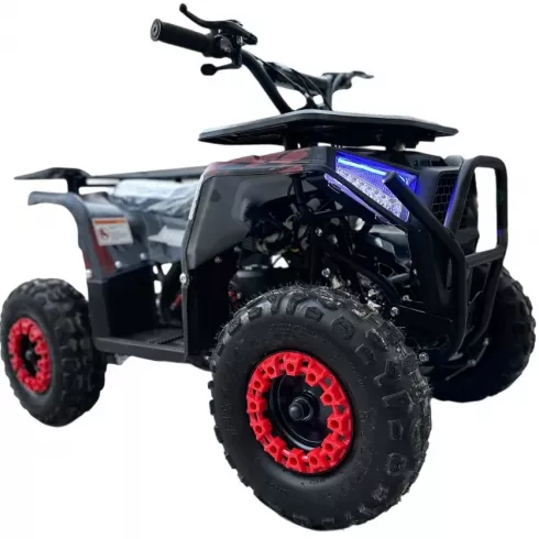 Квадроцикл Motax GRIZLIK MIDI ES BW (черный/красный камуфляж)