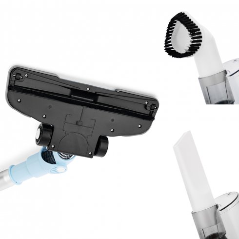 Вертикальный пылесос Kitfort KT-586-2 (голубой)