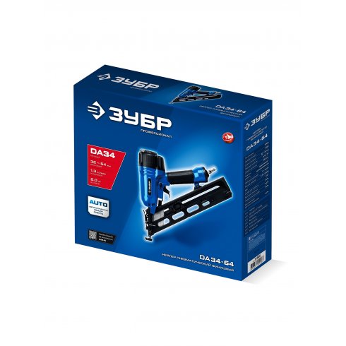 Нейлер для реечных гвоздей Зубр DA34-64