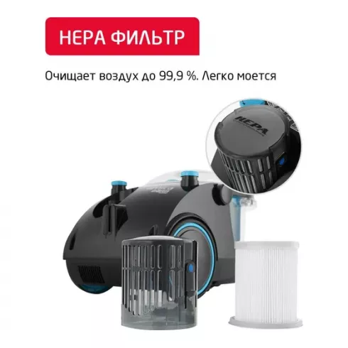 Пылесос Arnica Bora 5000 ET11131 (синий)