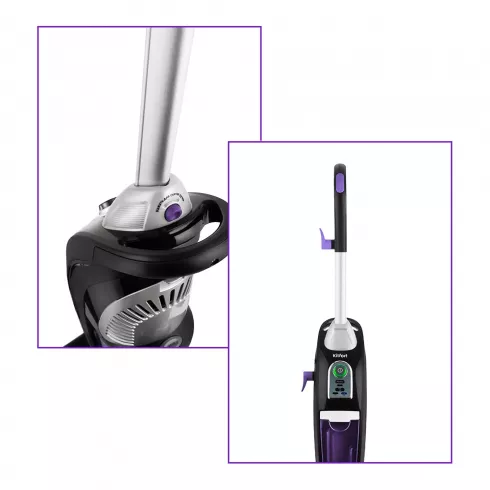 Вертикальный пылесос Kitfort KT-535-1 (черный)