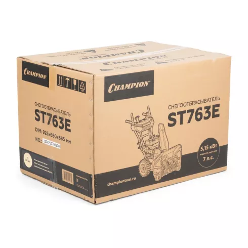 Снегоотбрасыватель Champion ST763E