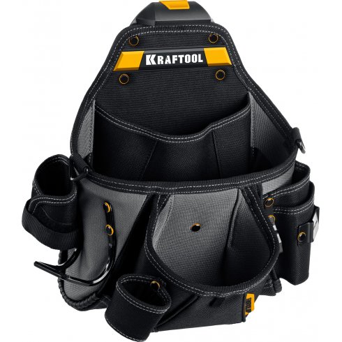 Сумка поясная Kraftool KPB-20 с быстросъёмным креплением FastClip