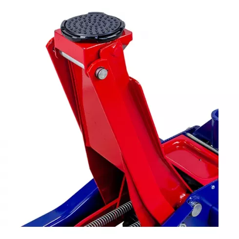 Домкрат подкатной гидравлический низкопрофильный двухпоршневой Yataforce YF-T830018