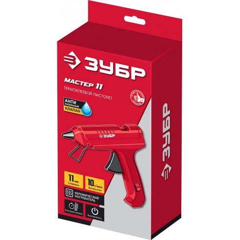 Пистолет клеевой Зубр МАСТЕР 11 (06851-11)