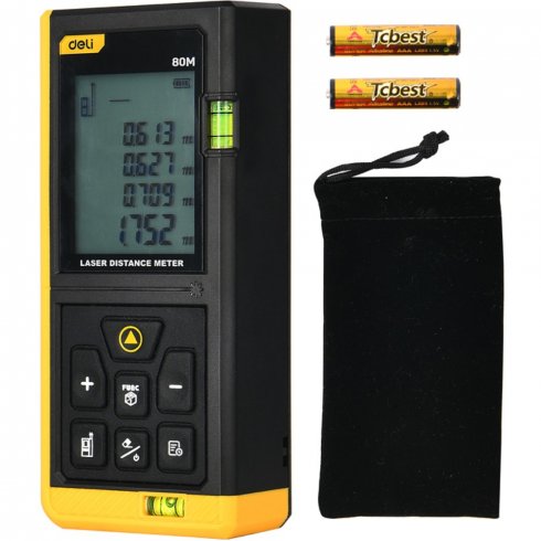 Дальномер лазерный Deli YS EDL4169