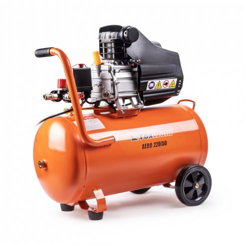Компрессор масляный коаксиальный FoxWeld AERO 220/50