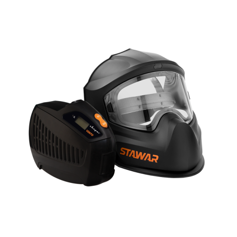 Сварочный щиток Сварог Starwar с устройством подачи воздуха Vento	(98217)