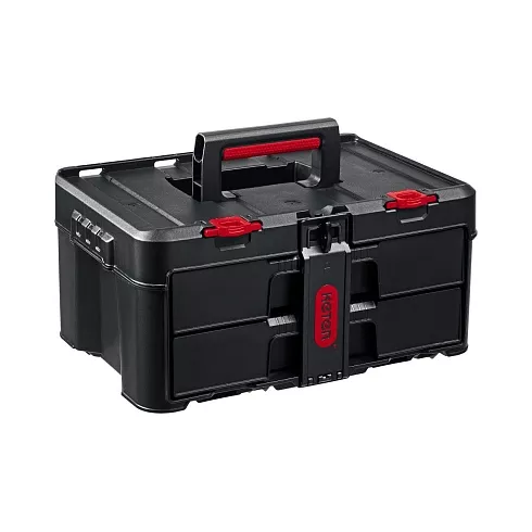 Ящик пластиковый с выдвижными полками Keter STACKNROLL (38407)